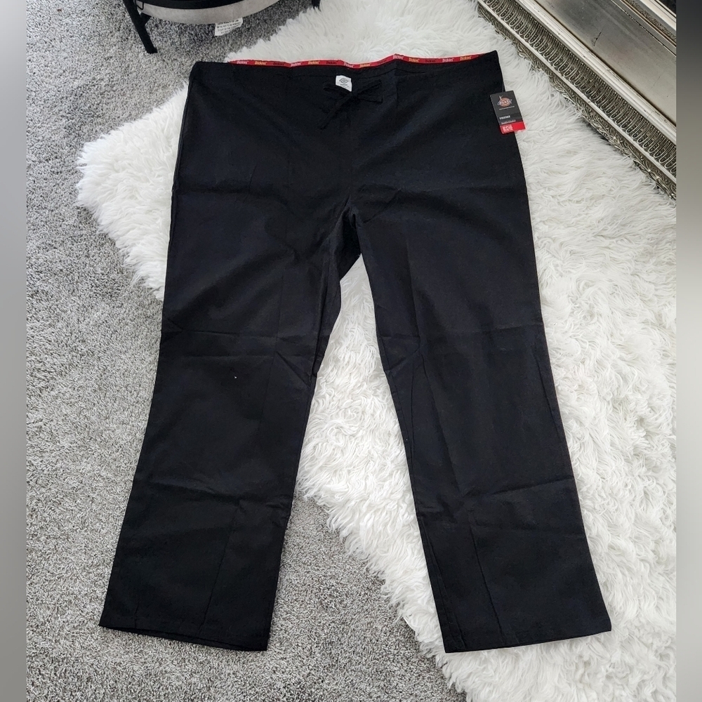 Dickies Medical Scrub Pants. Black. Unisex. Size 3XL. New.